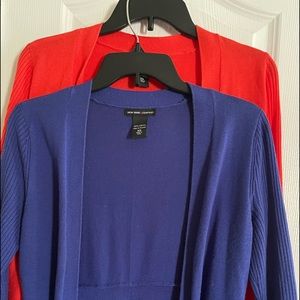 Lot of 2 New York and company sweaters XS